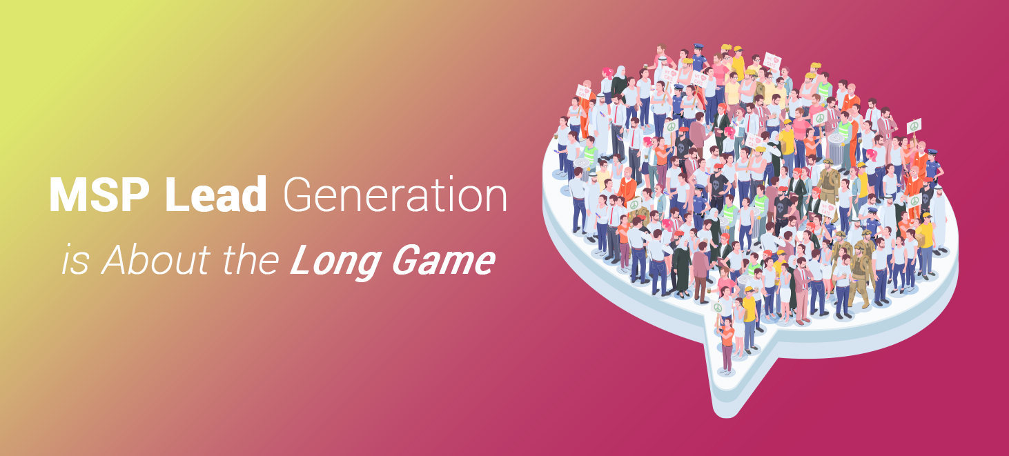 Diverse crowd representing MSP lead generation as a long-term strategy for business growth